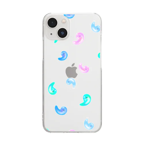 勾玉dot Clear Smartphone Case