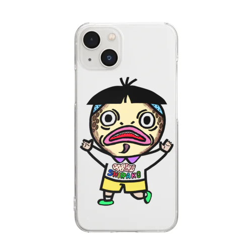 鱈ちゃん（大） Clear Smartphone Case