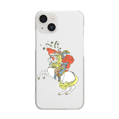 はなざかりの　ナポレオンくん Clear Smartphone Case