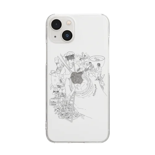 RINGO JAM Mono(black) Clear Smartphone Case