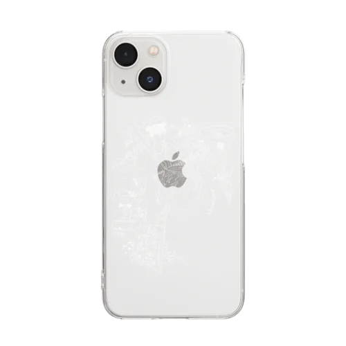 RINGO JAM Mono(white) Clear Smartphone Case