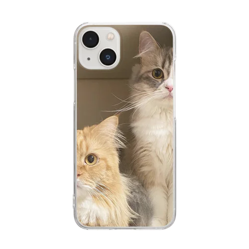 Ryan＆Lauren Clear Smartphone Case