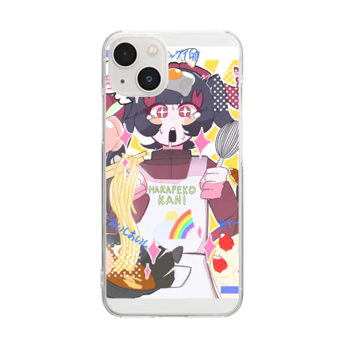 腹ペコカニのビュッフェ Clear Smartphone Case