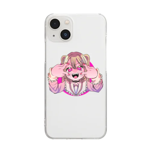 パキパキガール Clear Smartphone Case