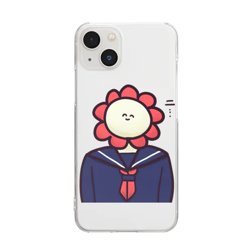 華のJK カラーばーじょん Clear Smartphone Case