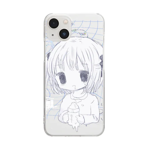 何のために生きてるの？ Clear Smartphone Case