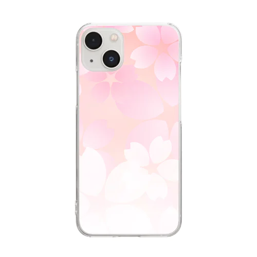 桜66 Clear Smartphone Case