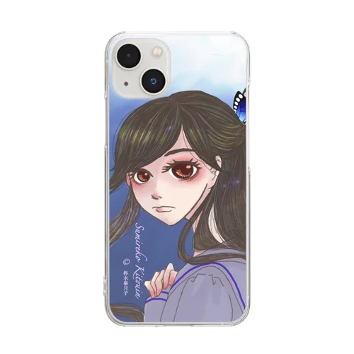 菫子 Clear Smartphone Case