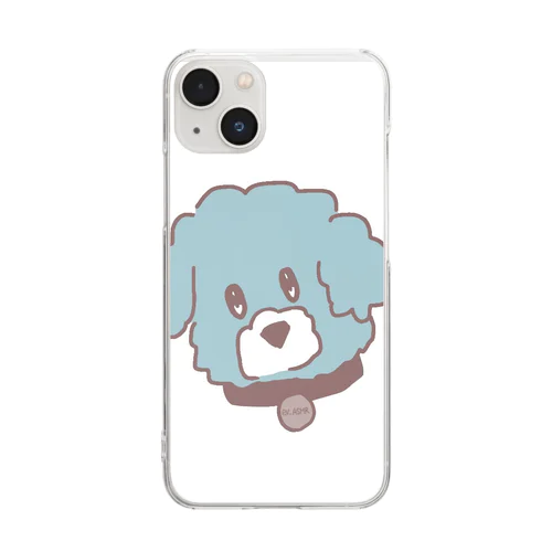 ぷーぶる カラフル Clear Smartphone Case