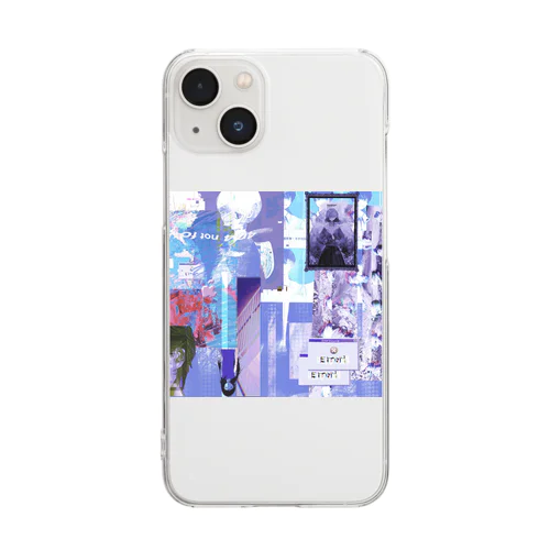 二歩スマホケース Clear Smartphone Case