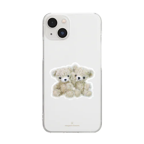 ku&ma-chang_クリアスマホケース Clear Smartphone Case