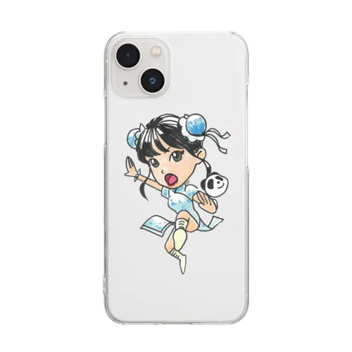 はにゅん3周年記念 スマホケース Clear Smartphone Case