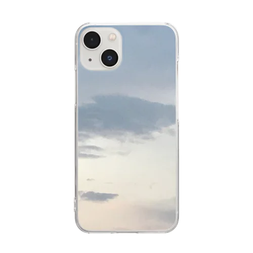 空の彩り Clear Smartphone Case