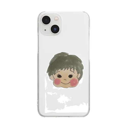 我が息子 Clear Smartphone Case