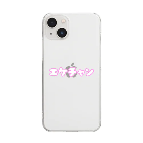 エケチャン Clear Smartphone Case