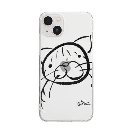 ‪SUNAO🐾‬ シンプル Clear Smartphone Case