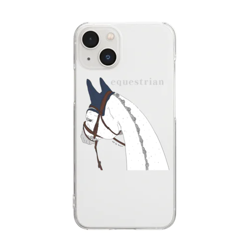 equestrian  Clear Smartphone Case