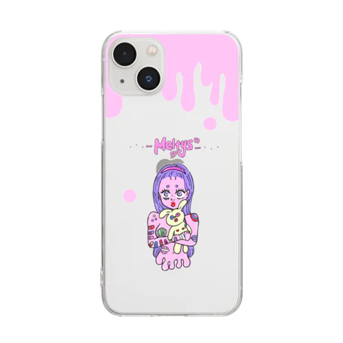 Meltys（Lou） Clear Smartphone Case