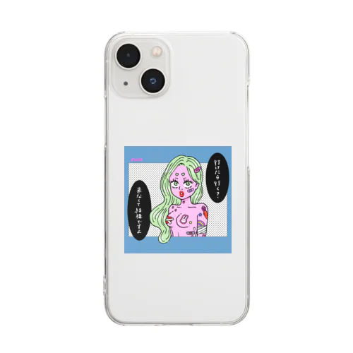 1コマMeltys（Midoriko） Clear Smartphone Case