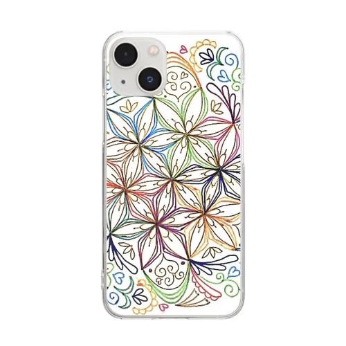 abstract Clear Smartphone Case