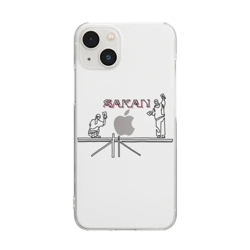 sakanスマホケース Clear Smartphone Case