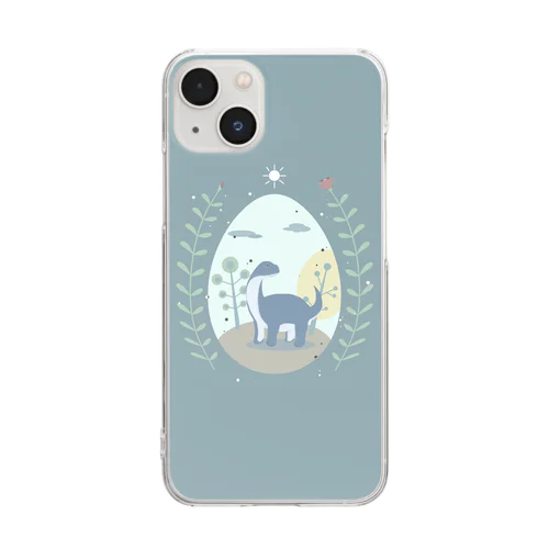 Dreaming in Egg Clear Smartphone Case