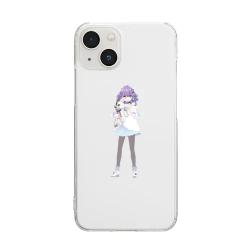 えいるさんとのコラボ商品 Clear Smartphone Case