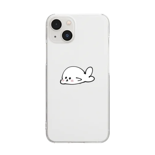 あざらっし Clear Smartphone Case