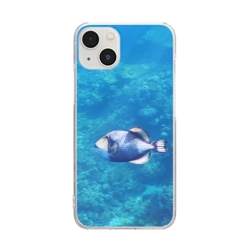 阿嘉島のゴマモン Clear Smartphone Case