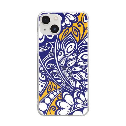 flowe_001 Clear Smartphone Case