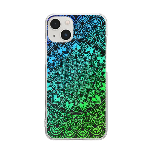 mandala_002-6 Clear Smartphone Case