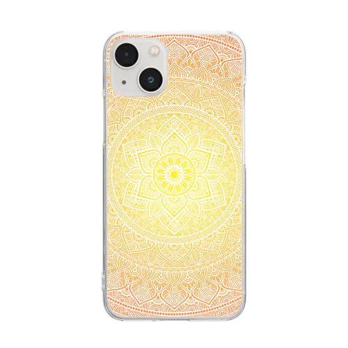 mandala_004 Clear Smartphone Case