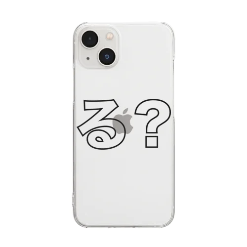 る？グッズ Clear Smartphone Case