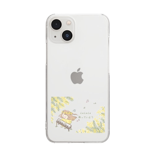 ミモザおしのちゃん② Clear Smartphone Case