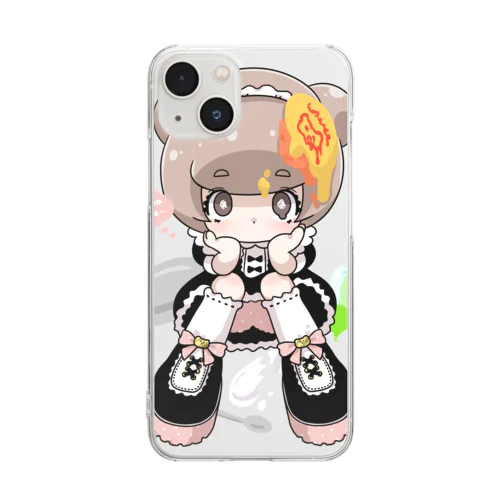 めいど Clear Smartphone Case