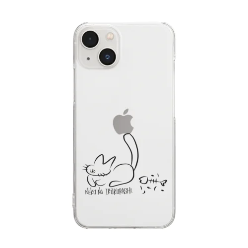 ねこのいるくらし Clear Smartphone Case