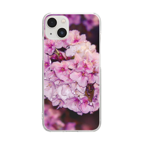 桜 Clear Smartphone Case