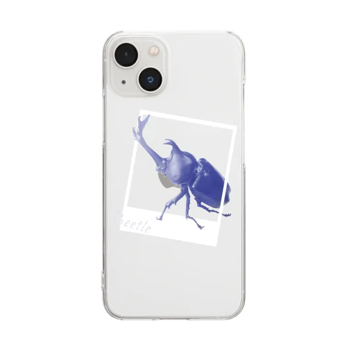 カブトムシ 2 Clear Smartphone Case