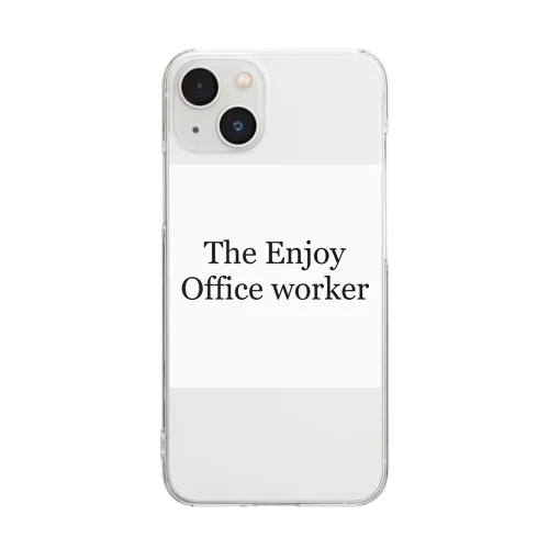 Enjoy Office worker Clear Smartphone Case