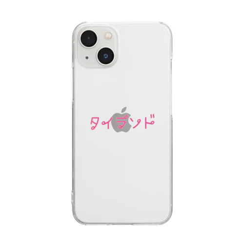 タイ語っぽい タイランド Clear Smartphone Case