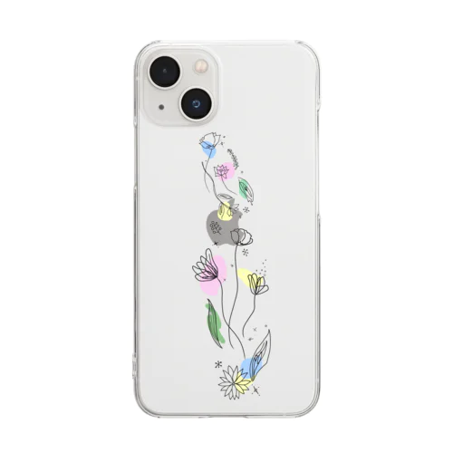 Flowers  Clear Smartphone Case