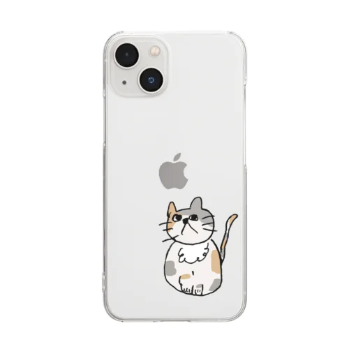 三毛猫2254 Clear Smartphone Case