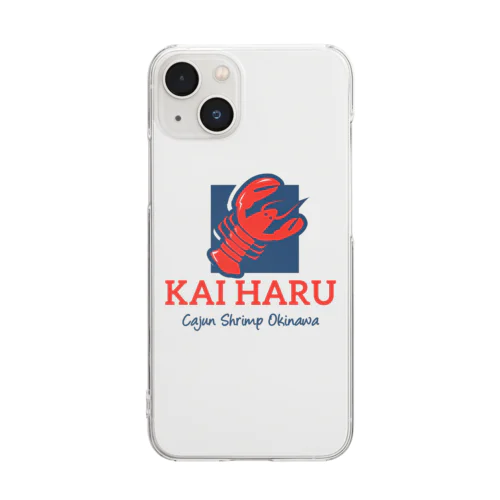 KAIHARU cajun shrimp okinawa Clear Smartphone Case