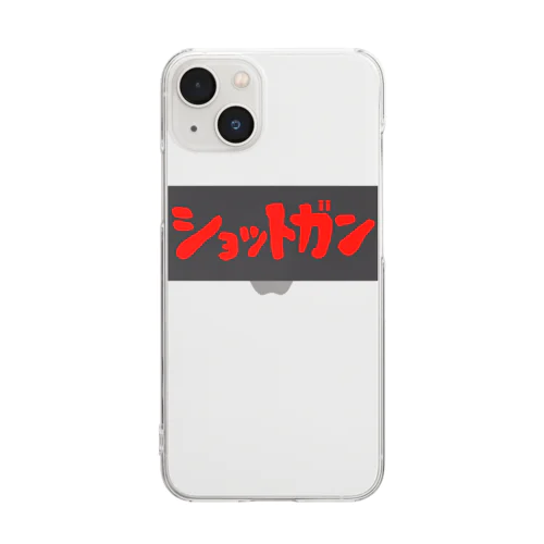 ショットガン Clear Smartphone Case