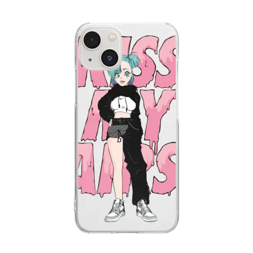 KISS MY AIRS Clear Smartphone Case