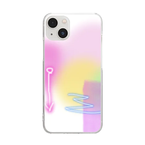 COLOR◕．。  𓏸◉・ Clear Smartphone Case