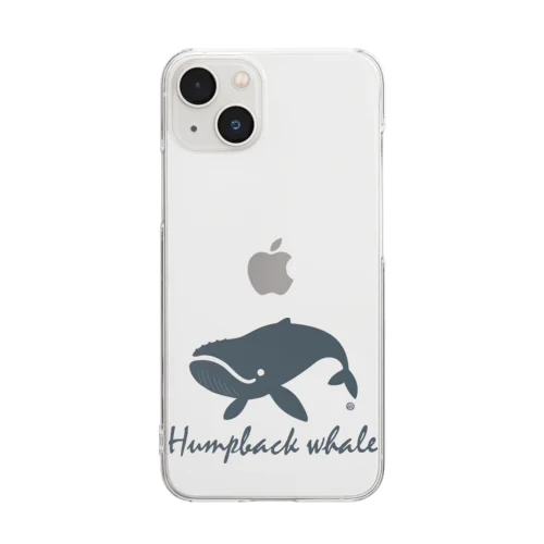 Humpback whale22 Clear Smartphone Case