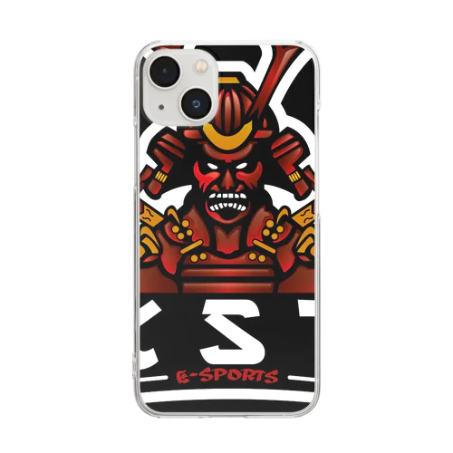 King samurai team Clear Smartphone Case