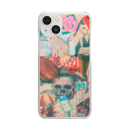 Collage~Ideal situation Clear Smartphone Case