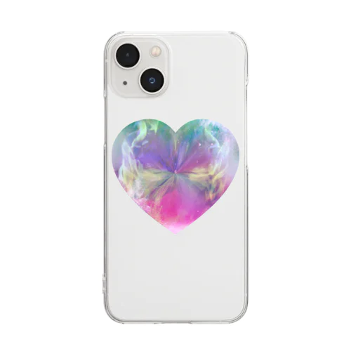 エンジェルフェザー👼フローライト🌈.｡o(💖) Clear Smartphone Case